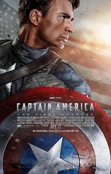 Nuevo cartel oficial de Captain America: The First Avenger