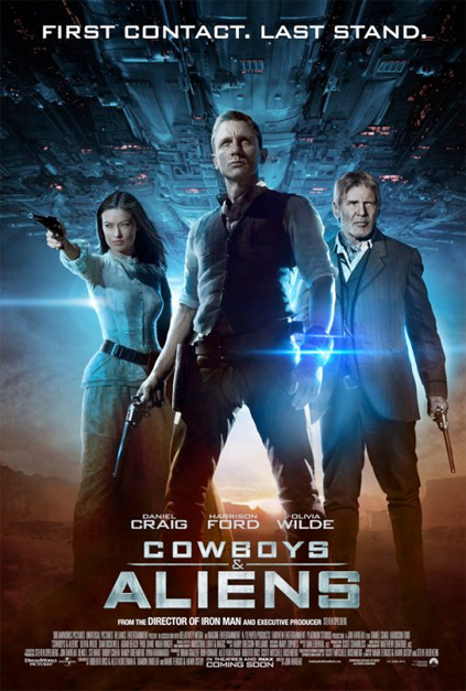 Nuevo cartel de Cowboys & Aliens