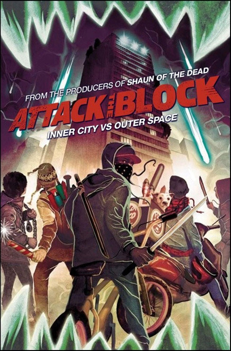 Cartel especial de Attack the Block que se regalará en la NYCC