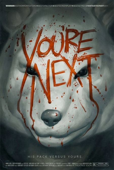 Interesante cartel de You're Next