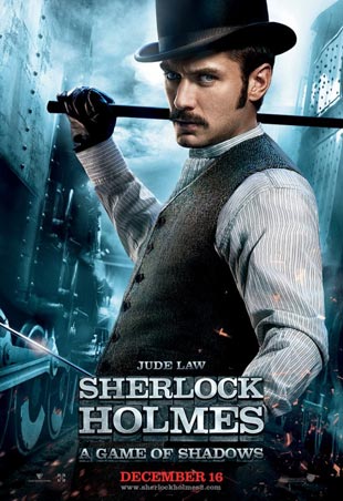 Nuevos carteles de Sherlock Holmes: juego de sombras