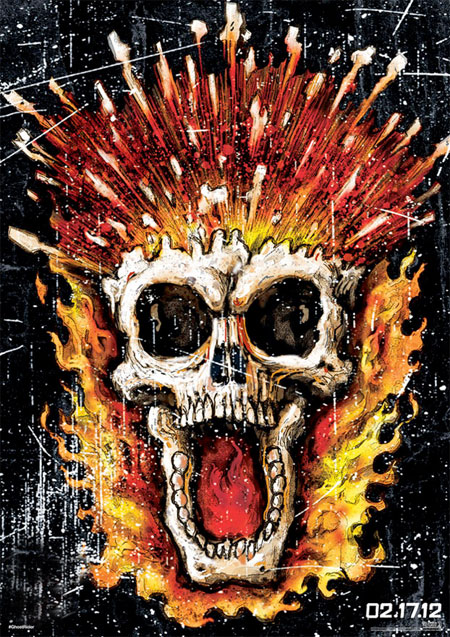 Nuevo cartel de Ghost Rider: Spirit of Vegeance