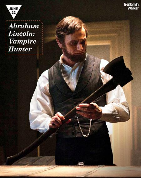 Primer generoso vistazo a Benjamin Walker como el presidente en Abraham Lincoln: Vampire Hunter