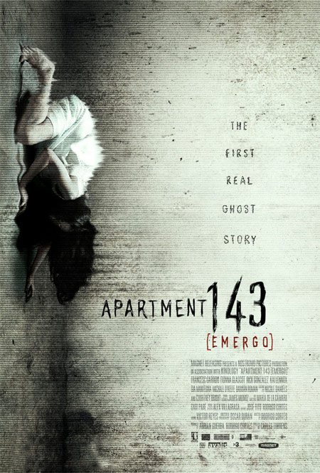 Primer cartel de Apartment 143, originalmente Emergo