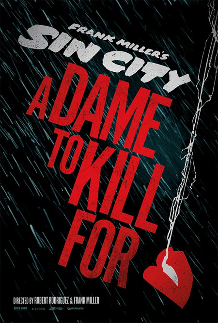Primer cartel de Sin City: A Dame to Kill For
