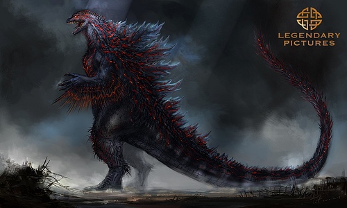 Supuesto concept art de Godzilla