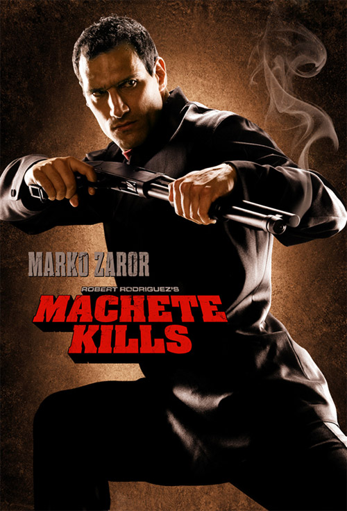 Nuevo cartel de Machete Kills con Marko Zaror