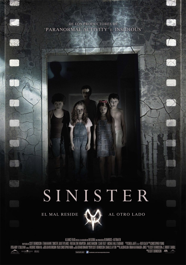 Nuevo cartel de Sinister, no es el mejor que digamos