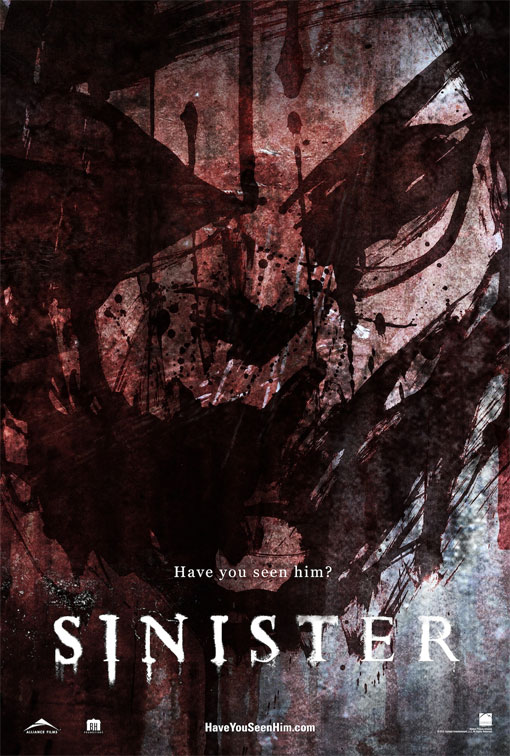Un cartel de Sinister