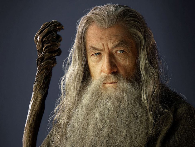 Ian McKellen como Gandalf