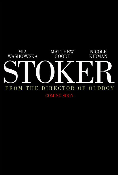 Cartel promo de Stoker
