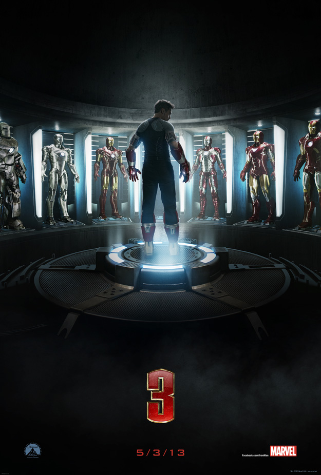 Teaser póster de Iron Man 3