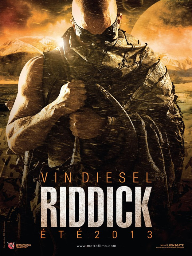 El primer cartel de Riddick