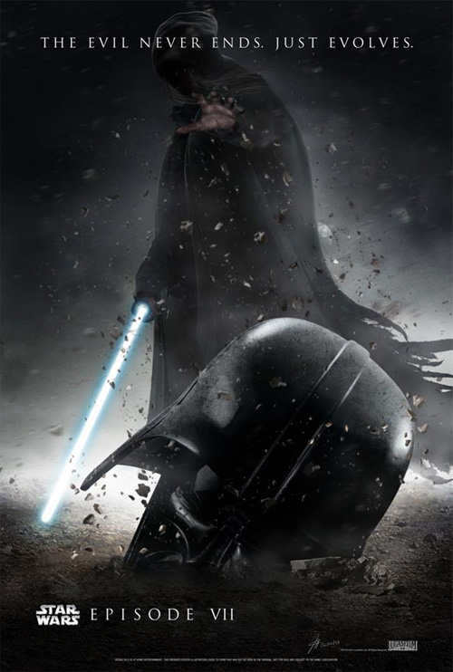Genial fan made póster de lo que podría ser Star Wars: Episode VII si J.J. Abrams quisiera