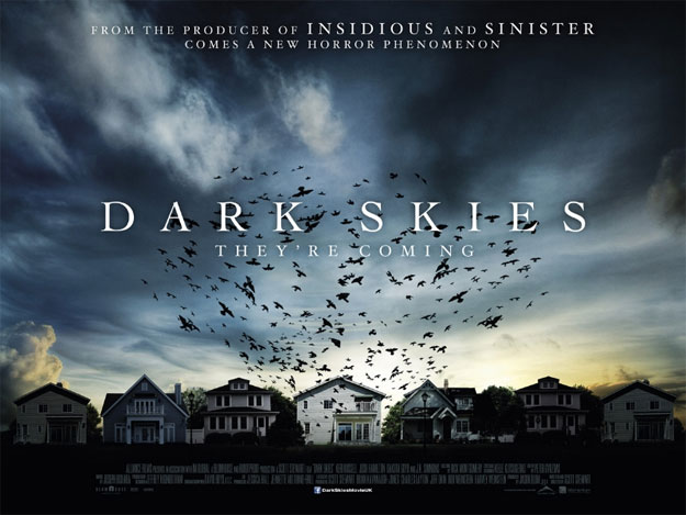 Un nuevo cartel del film de terror paranormal Dark Skies