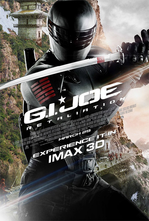 Pues no me mola nada este cartel IMAX de G.I. Joe: venganza