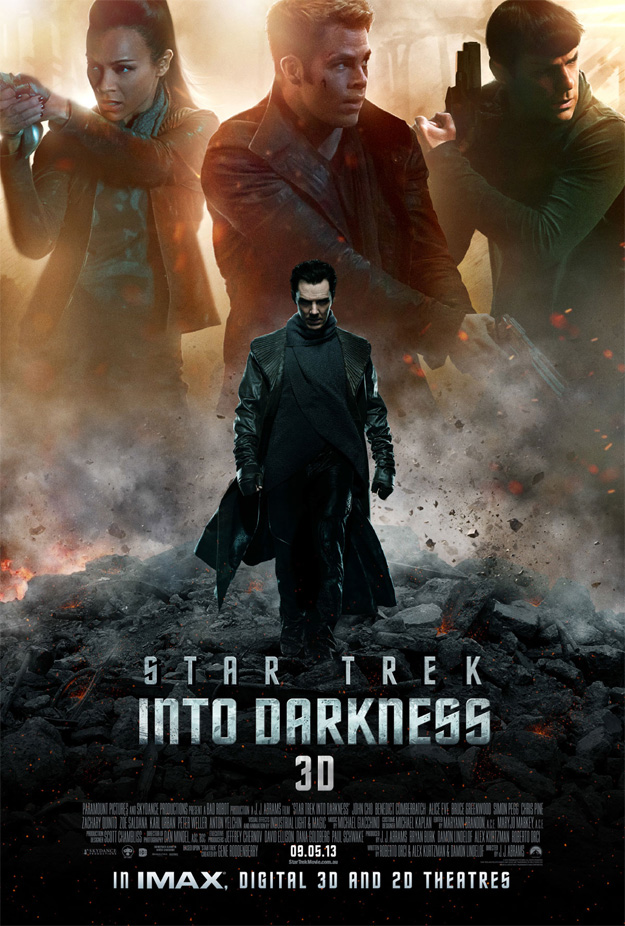 El nuevo cartel de Star Trek: en la oscuridad se deja ver