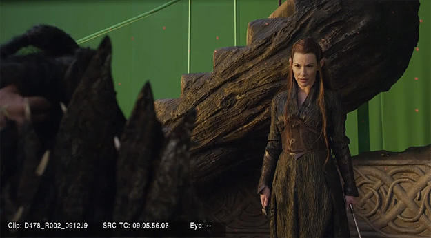 Primer vistazo al aspecto de Evangeline Lilly en El Hobbit: La Desolación de Smaug
