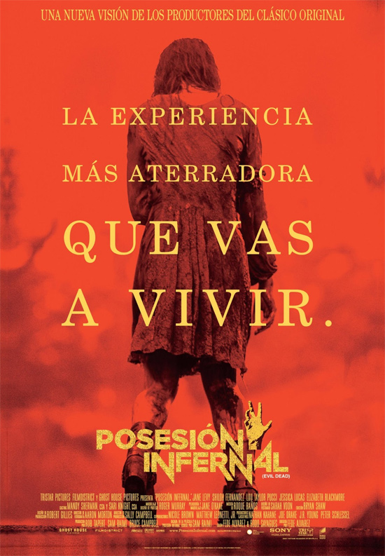 Cartel español de Posesión Infernal