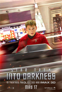 Cartel de Star Trek: en la oscuridad