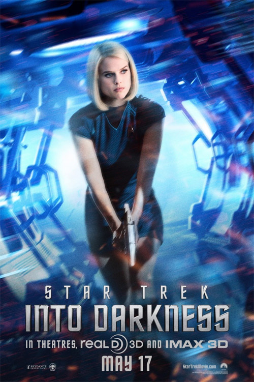 Un cartel más de Star Trek: en la oscuridad con Carol Marcus como prota