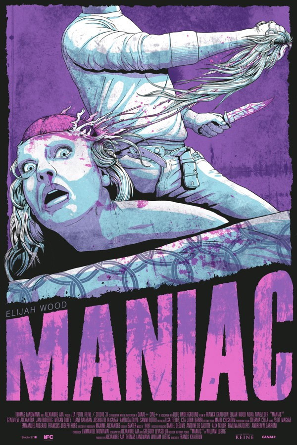 Brutal cartel de Maniac en formato Mondo