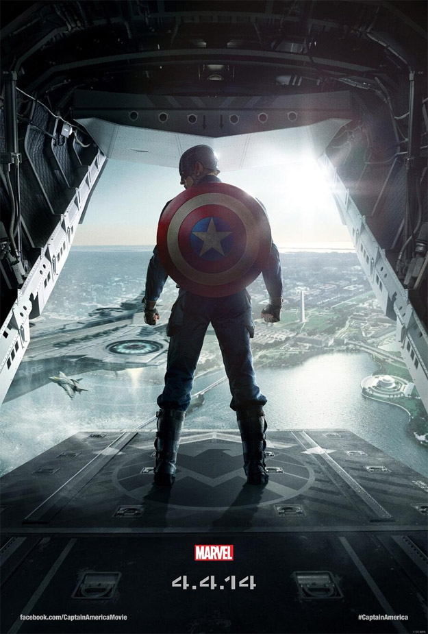 Uno de los carteles de Capitán América: el Soldado de Invierno