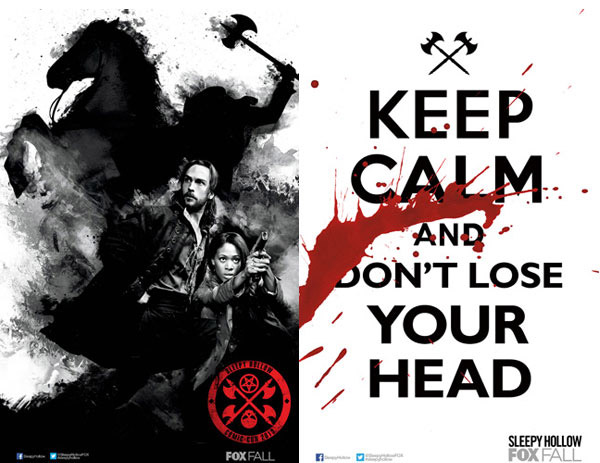 Los dos primeros carteles para la Comic-Con de "Sleepy Hollow"