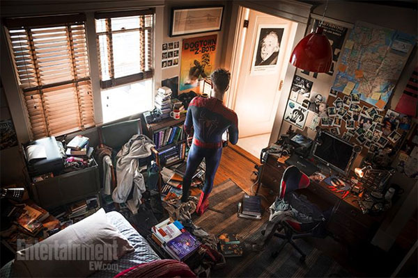 Peter Parker y el cuarto desordenado de un genio, o de un héroe de cómic