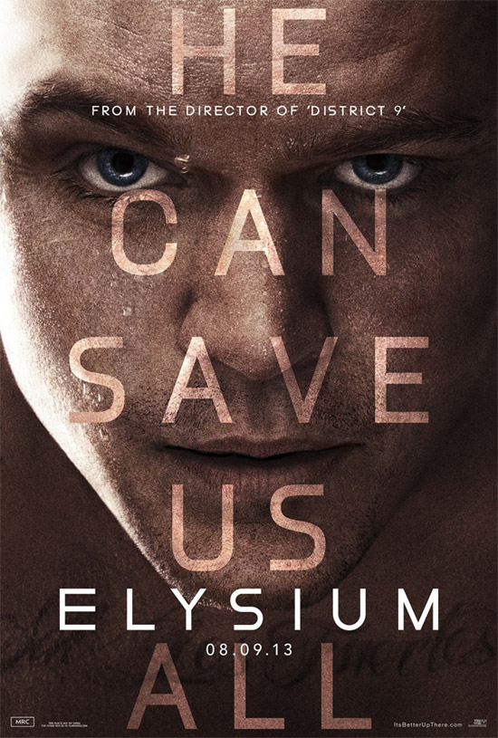 El nuevo cartel de Elysium obra de Mark Zuckerberg... ¿lo pilláis?