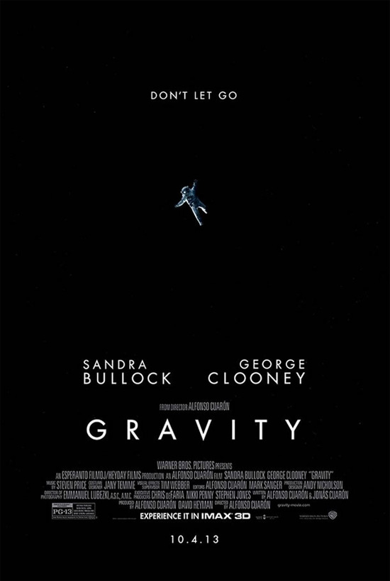 Póster IMAX de Gravity... siniestro