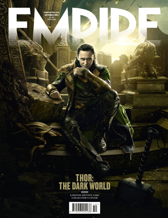 Por otro lado Loki muestra su rostro más perverso con Mjolnir a sus pies