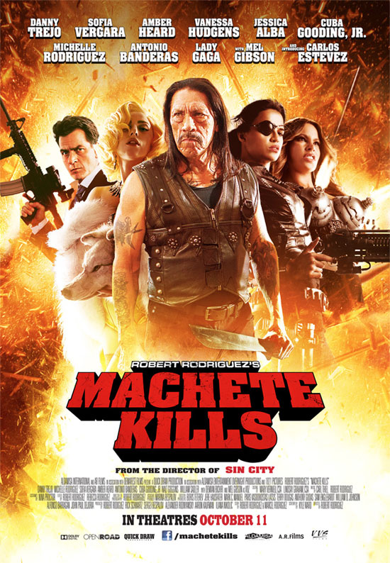 Un nuevo cartel de Machete Kills