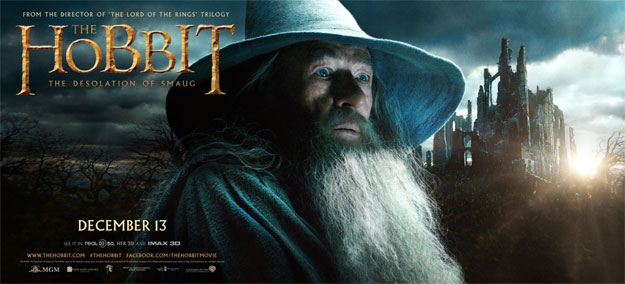 Un nuevo banner de El Hobbit: La Desolación de Smaug dedicado a Gandalf
