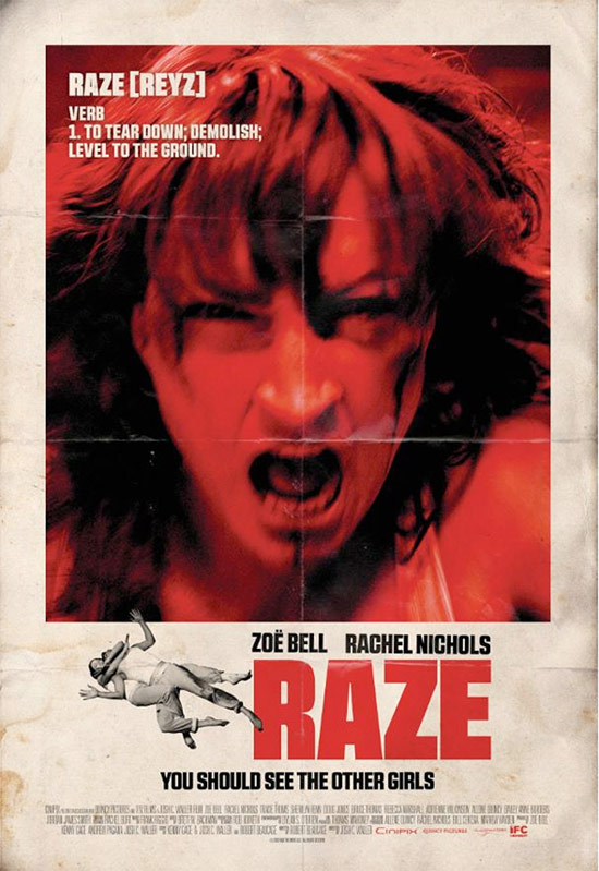 Zoë Bell vs. Rachel Nichols en el violento film Raze que también estará en Sitges 2013