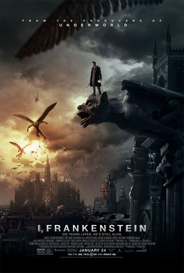 El nuevo cartel de I, Frankenstein