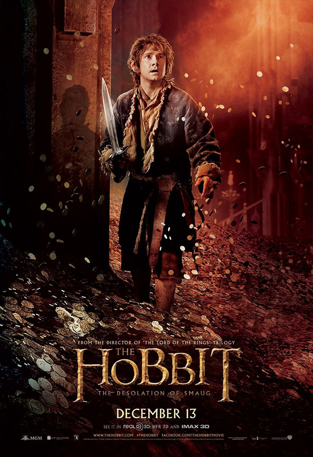 Un nuevo cartel de El Hobbit: La Desolación de Smaug, Bilbo
