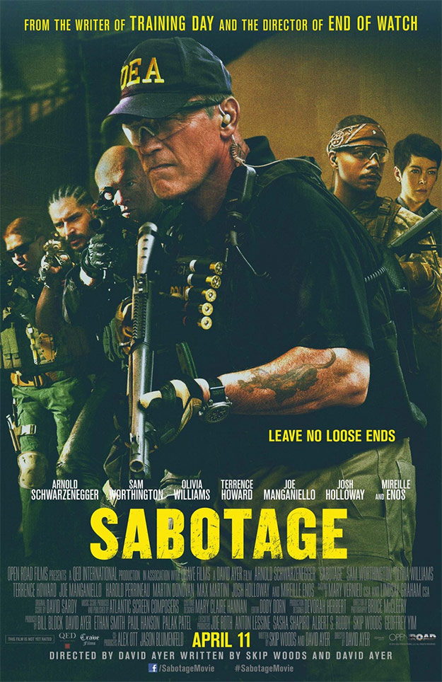 El primer cartel de Sabotage
