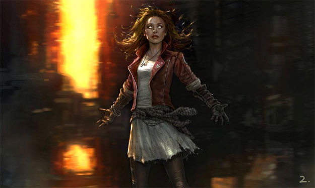 La pinta de Elizabeth Olsen como La Bruja Escarlata