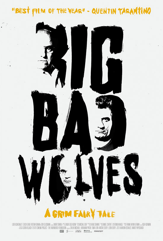 Y un nuevo cartel de Big Bad Wolves, lo mejor de lo mejor