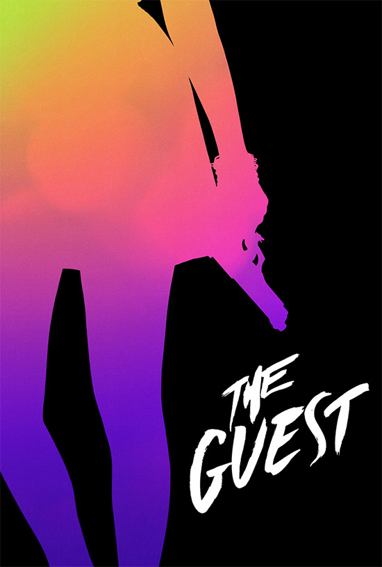 Otro cartel molón para The Guest vía Inside Movies