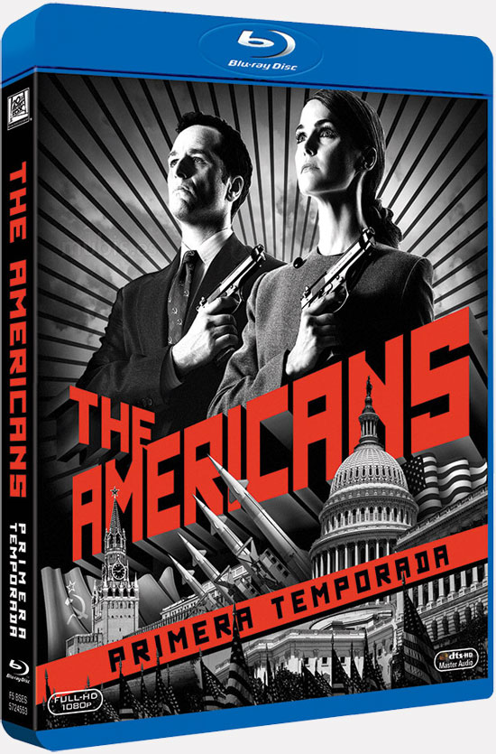 Portada de la edición en Blu-Ray de The Americans