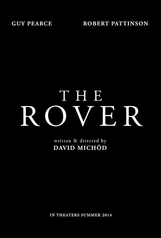 Teaser poster de The Rover