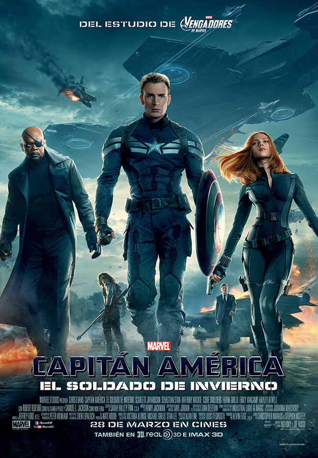 Nuevo cartel de Capitán América: el Soldado de Invierno
