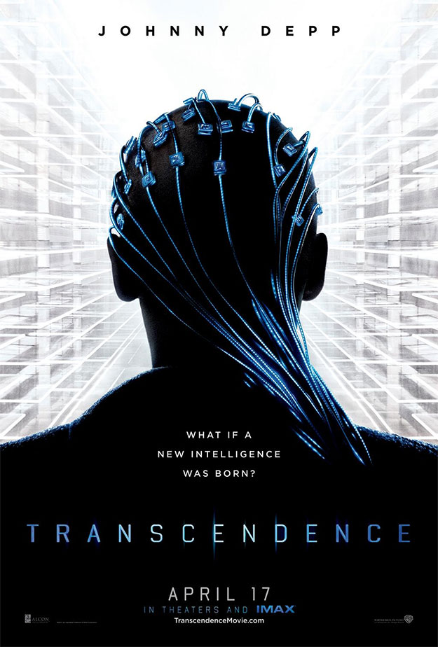 El primer cartel de Transcendence y unas mechas azules
