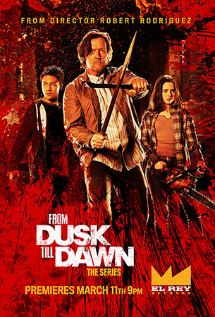 Más nuevos carteles de la poco prometedora "From Dusk Till Dawn: The Series"