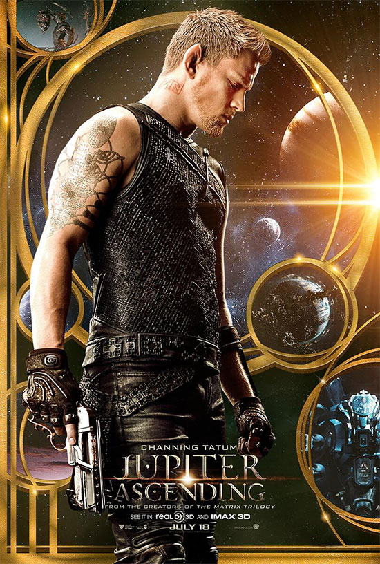El primer cartel de Jupiter Ascending vía Warner Bros.