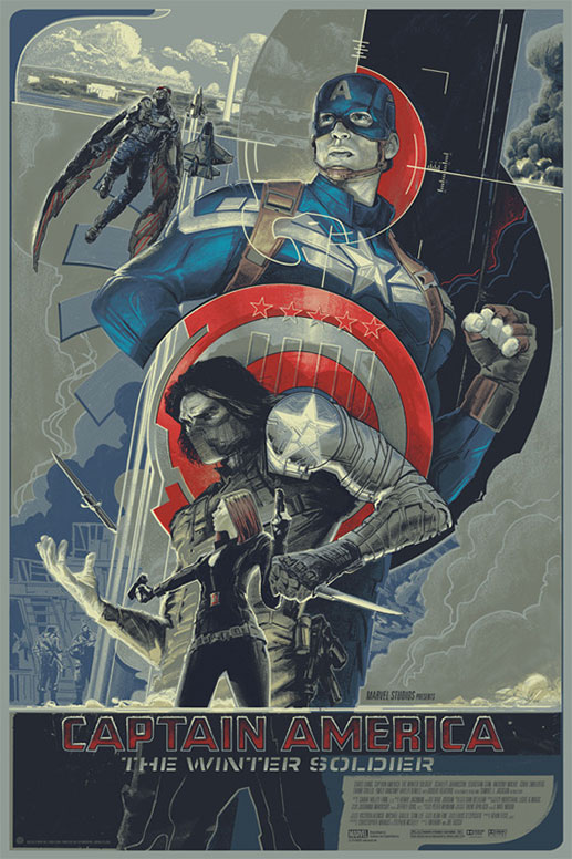 Cartel Mondo para Capitán América: el Soldado de Invierno