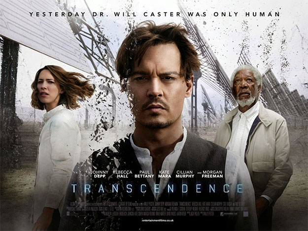Un nuevo cartel de Transcendence... no sé que esperar de este film