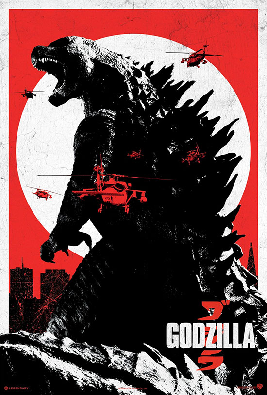 Y otro cartel de Godzilla... ya falta menos!